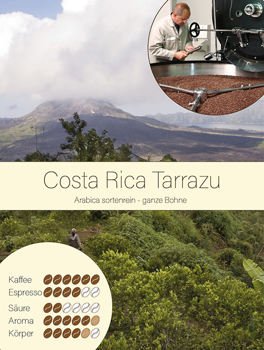 Costa Rica Tarrazu - Arabica sortenrein