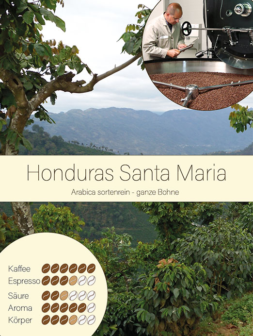 Honduras Santa Marie - Arabica sortenrein