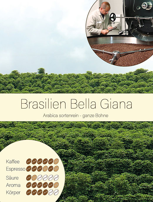 Brasilien Bella Giana - Arabica sortenrein