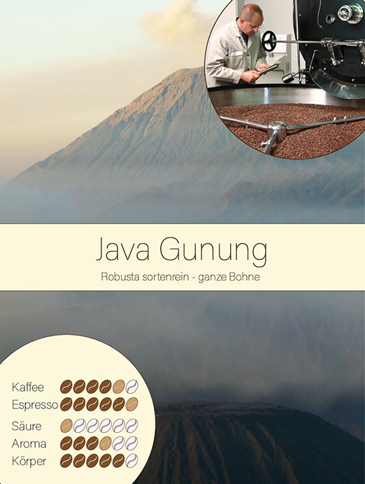 Java Gunung - Robusta sortenrein Java Gunung - Robusta sortenrein