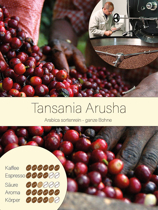 Tansania Arusha - Arabica sortenrein