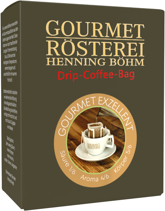 Drip Coffee Bag - Gourmet Exzellent - 8 x 10 g