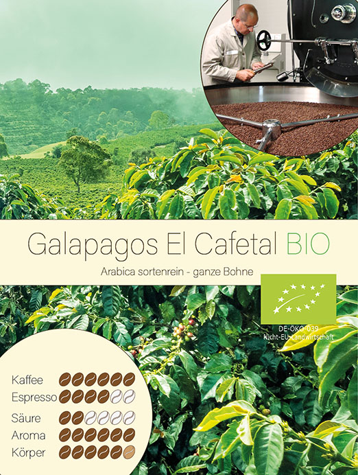 Equador Galapagos El Cafetal - Arabica sortenrein