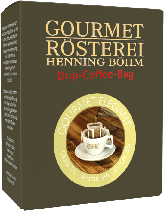 Drip Coffee Bag - Gourmet Elegant - 8 x 10 g