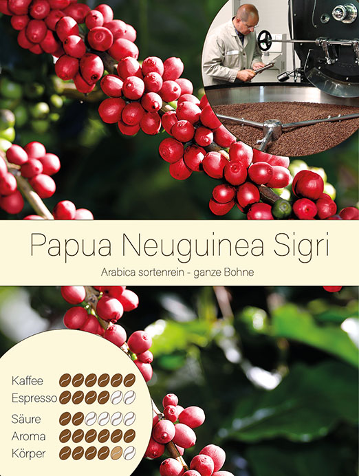 Papua Neuguinea Sigri - Arabica sortenrein