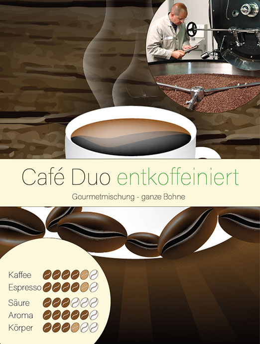 Café Duo entkoffeiniert - Gourmetmischung